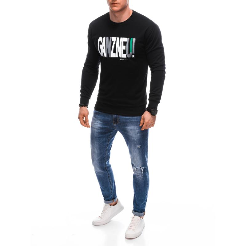 Pánská mikina B1652 černá