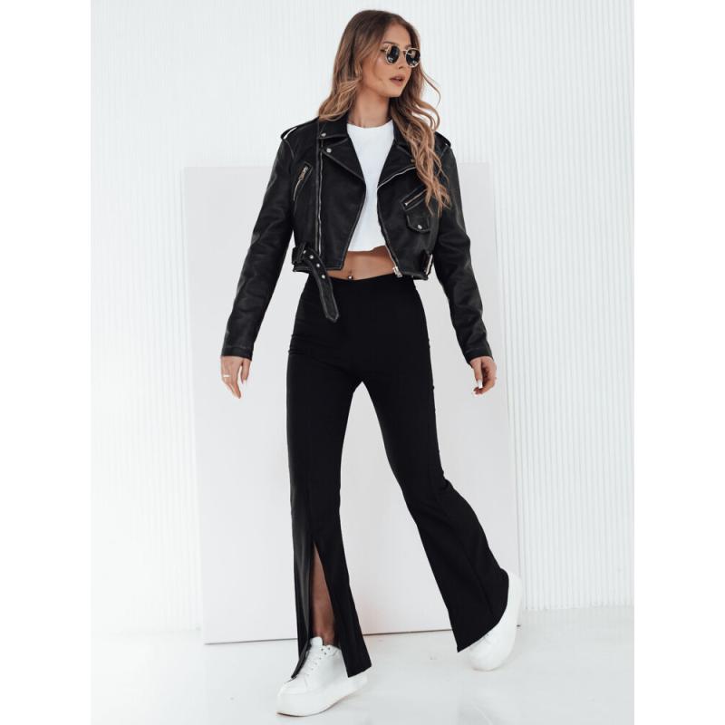 Dámská koženková bunda PALIGOR černá