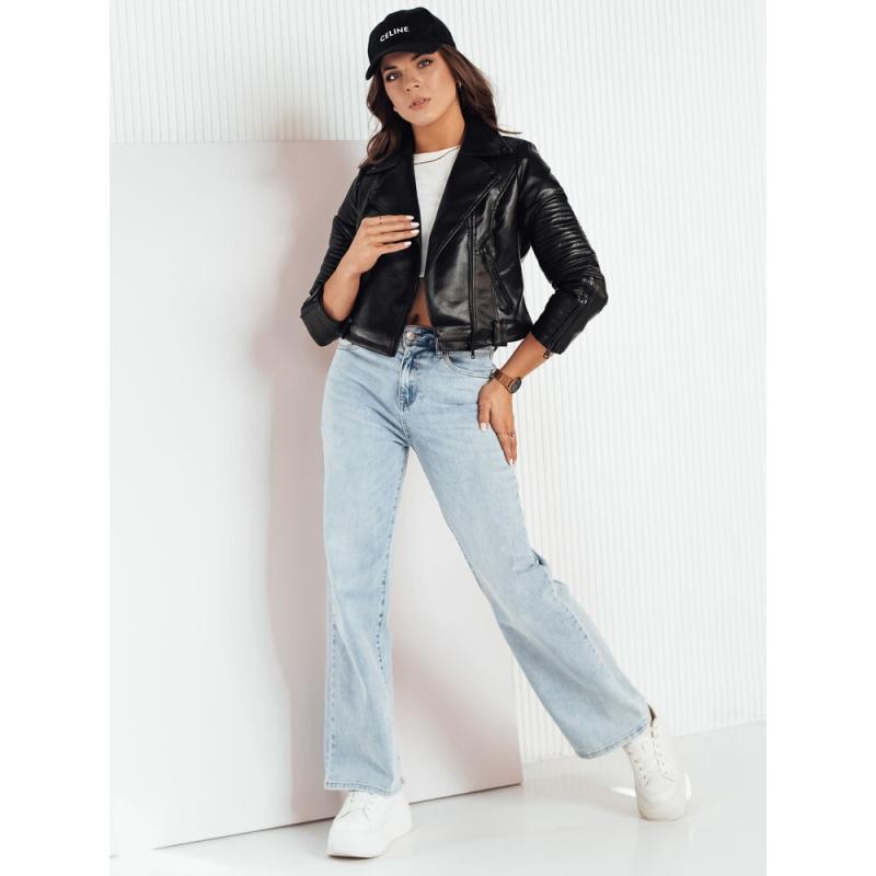 Dámská koženková bunda NEGRA černá