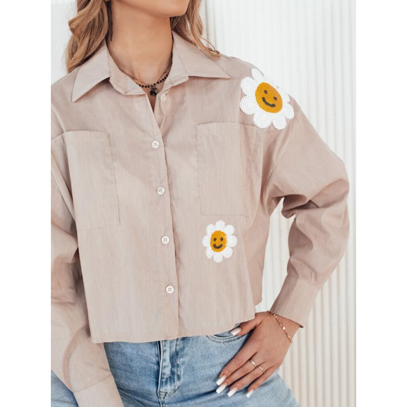 Női ing MISUN világosbarna