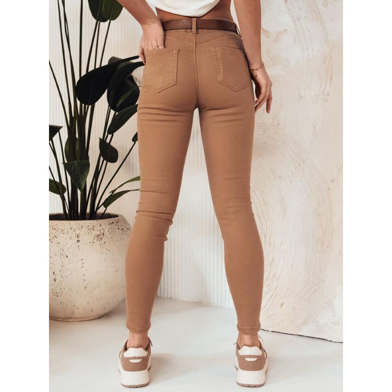 Dámské džínové kalhoty LODGE hnědé