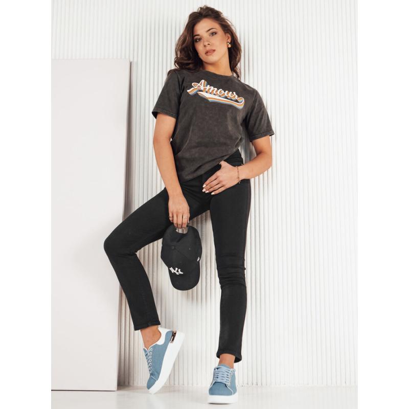 Női farmer nadrág CHESTE fekete