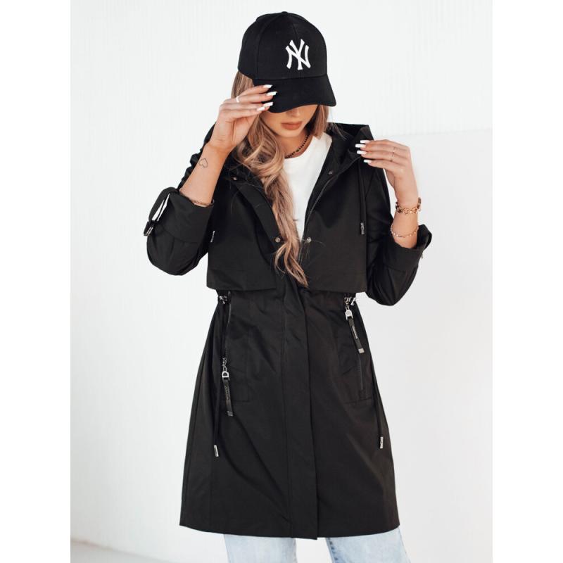 Női parka dzseki TILSON fekete