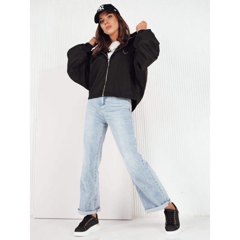 Dámska oversize bunda CATRAL čierna