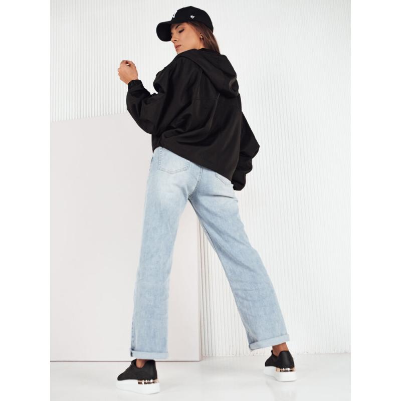 Dámska oversize bunda CATRAL čierna