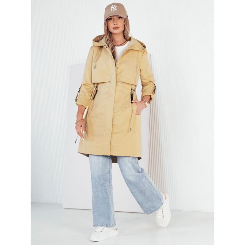 Női parka dzseki TILSON sárga
