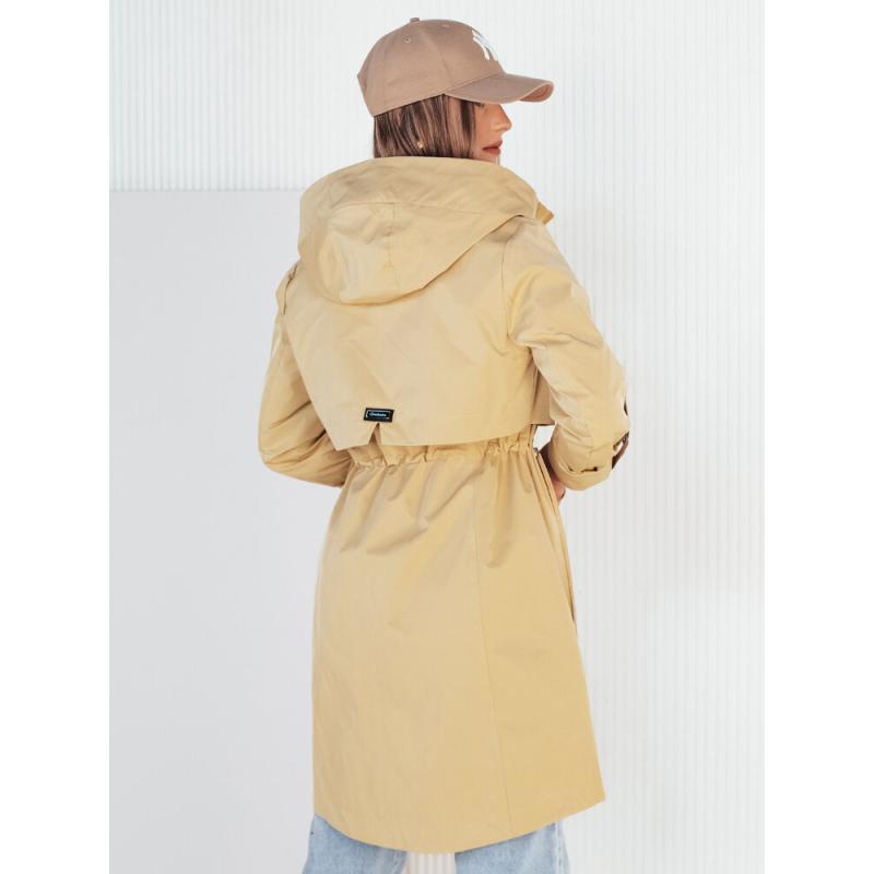 Női parka dzseki TILSON sárga