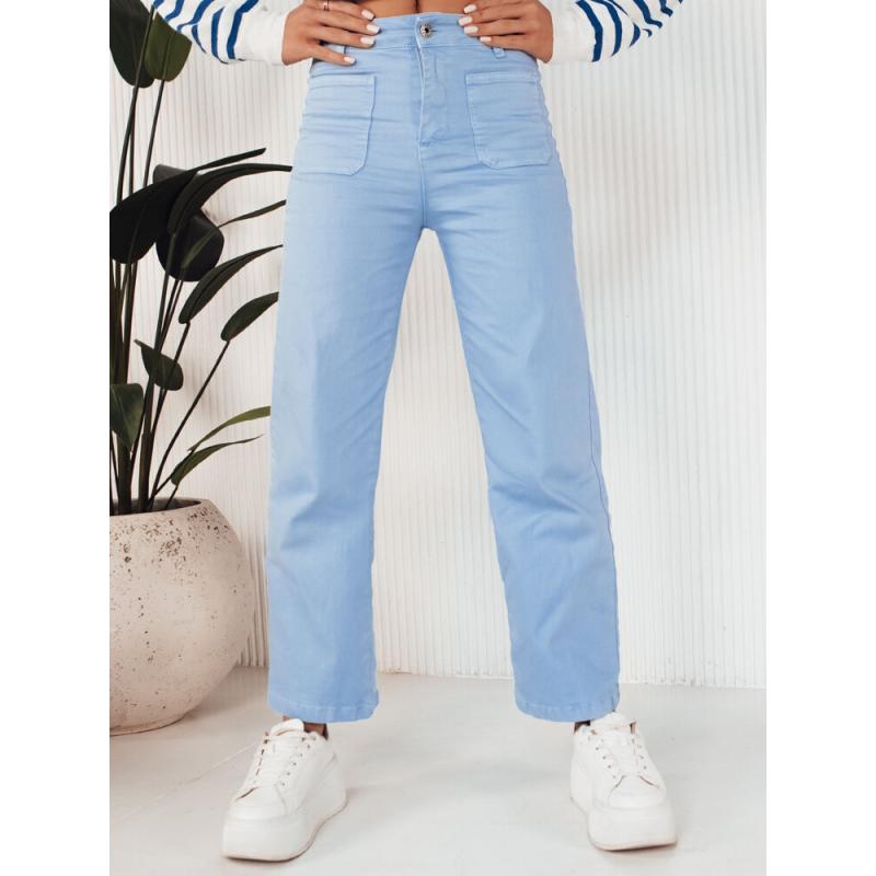 Dámske zvonové nohavice FERREL modré