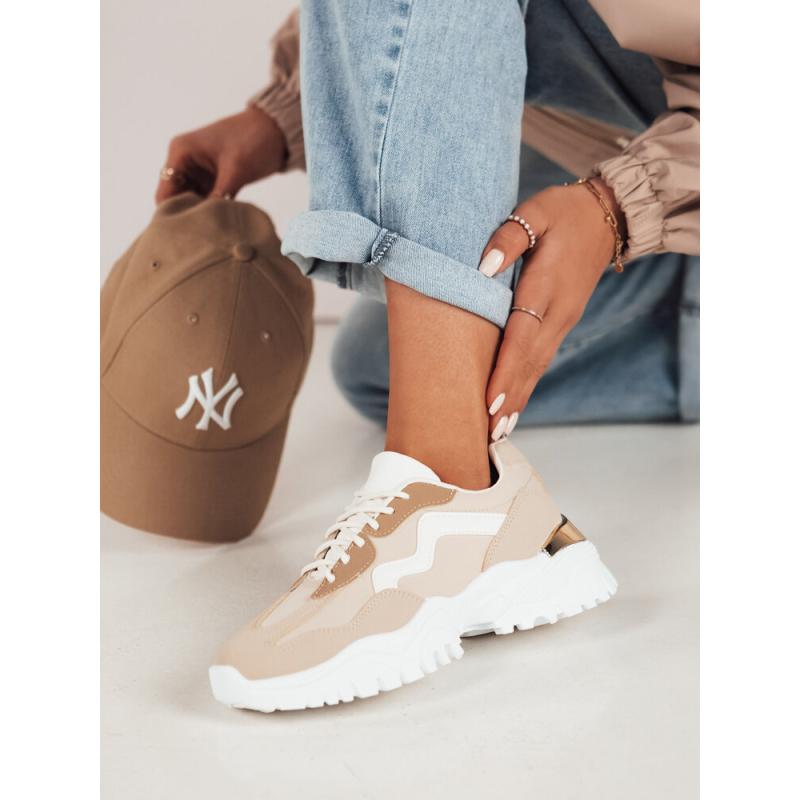 Női tornacipő PERNES bézs