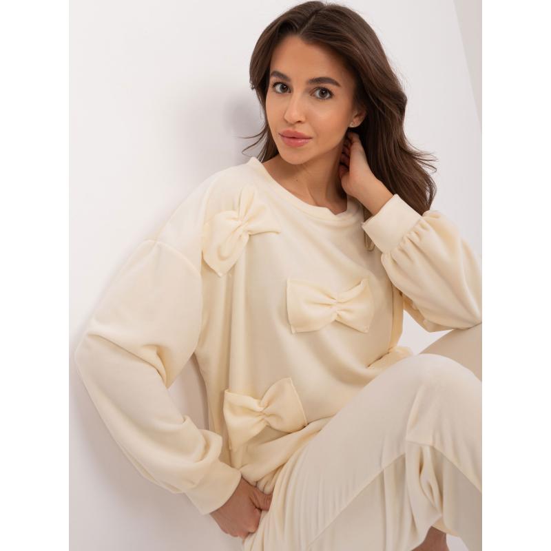 Dámský komplet BORA krémový 