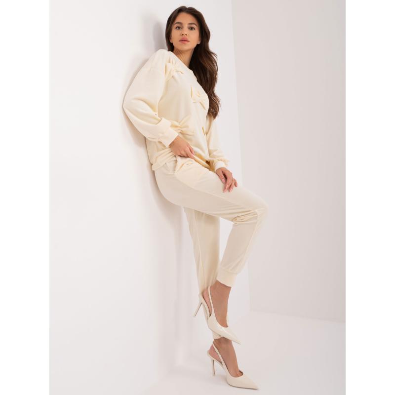 Dámský komplet BORA krémový 