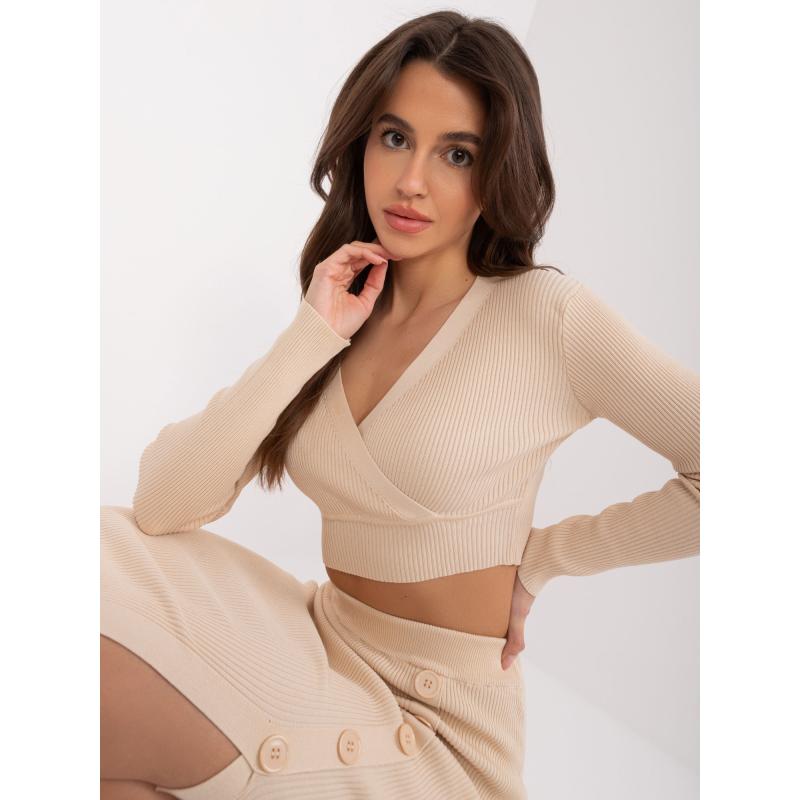 Női széldzsekis szett BITA bézs színű