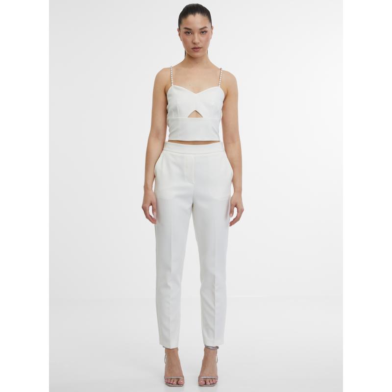 Krémový dámský top