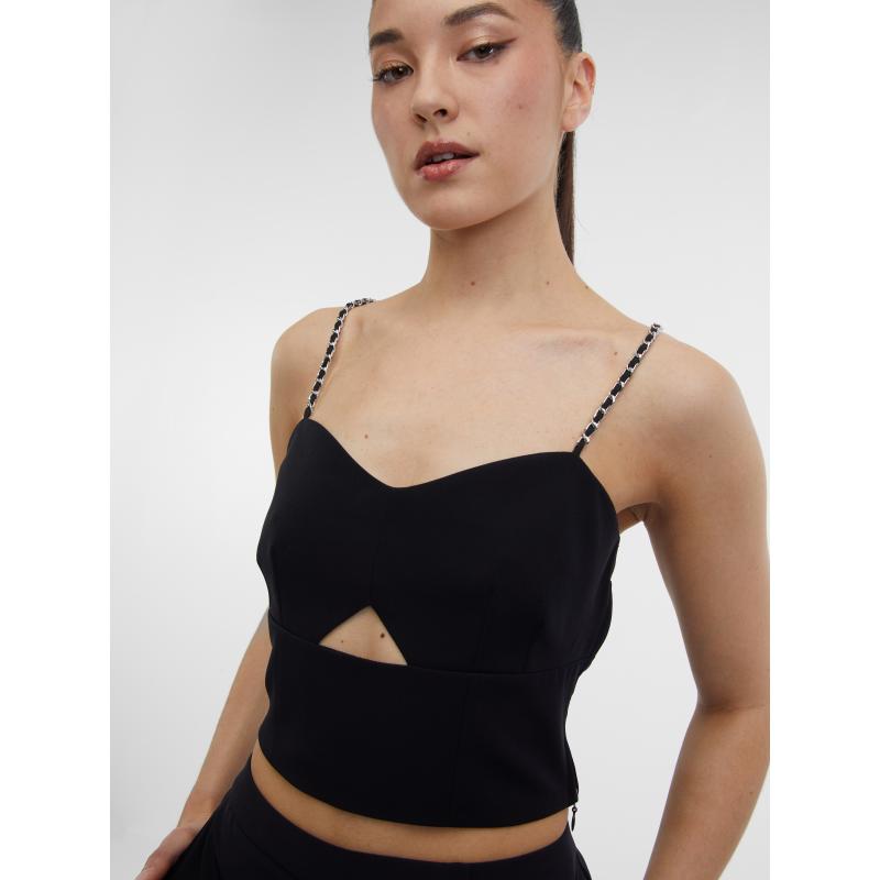 Černý dámský top