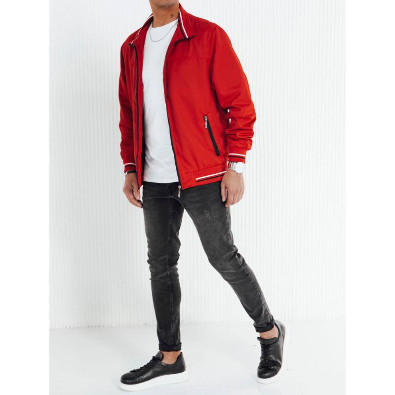Pánská přechodová bunda LETA červená