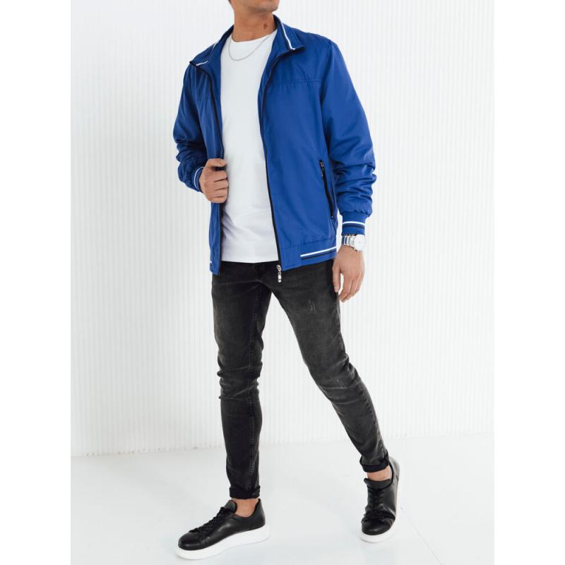 Pánská přechodová bunda LETA modrá