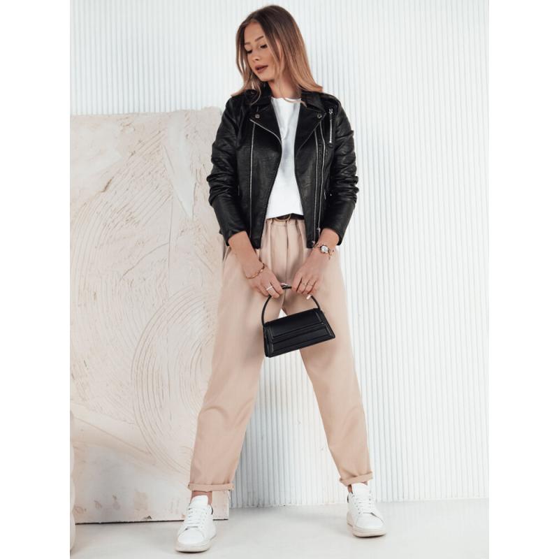 Női bőrdzseki RUBIO fekete