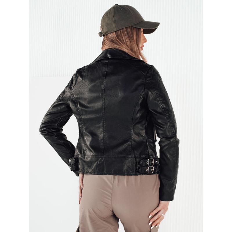 Dámská koženková bunda ERIETA černá