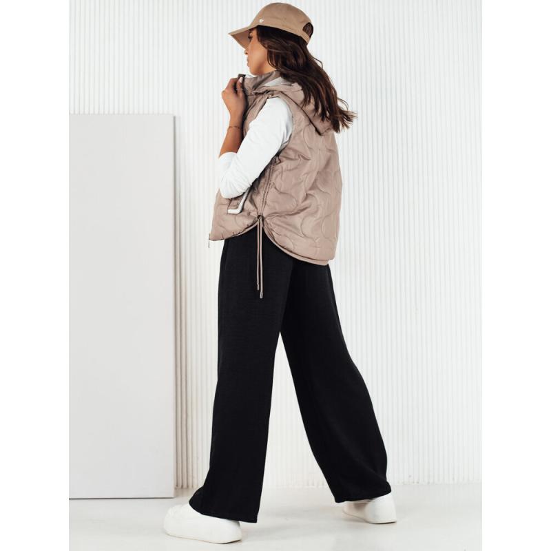 Dámská prošívaná vesta TREOS béžová