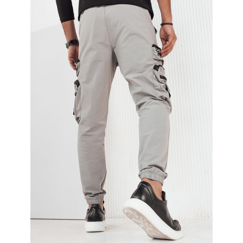 Pánské bojové kalhoty JEFF šedé