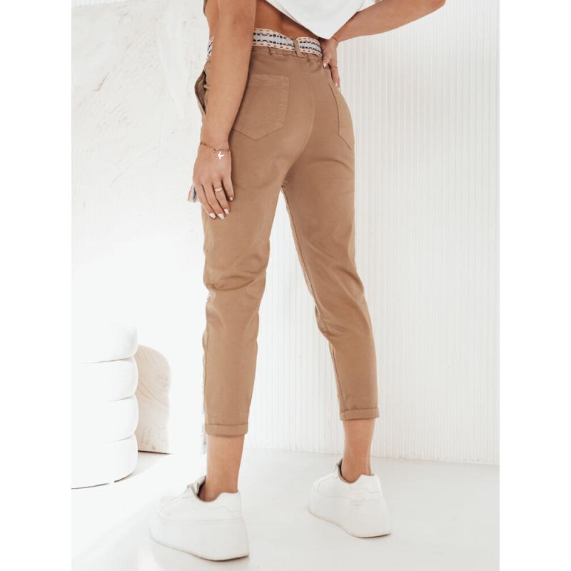 Dámské kalhoty MAFRA velbloudí barva