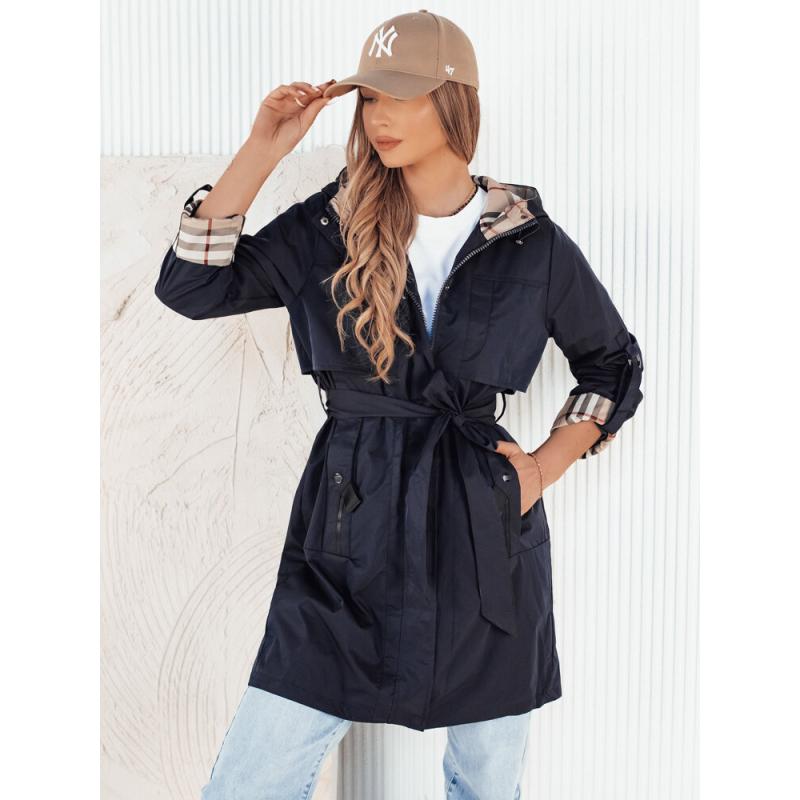 Dámska bunda parka CIVIT tmavomodrá