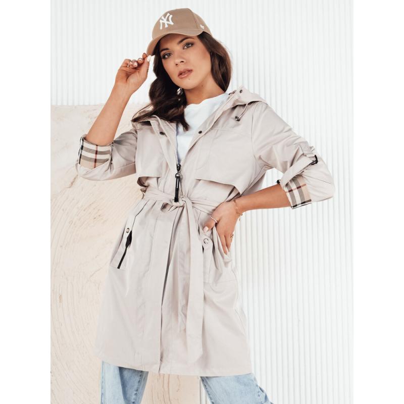 Dámská bunda parka CIVIT ecru