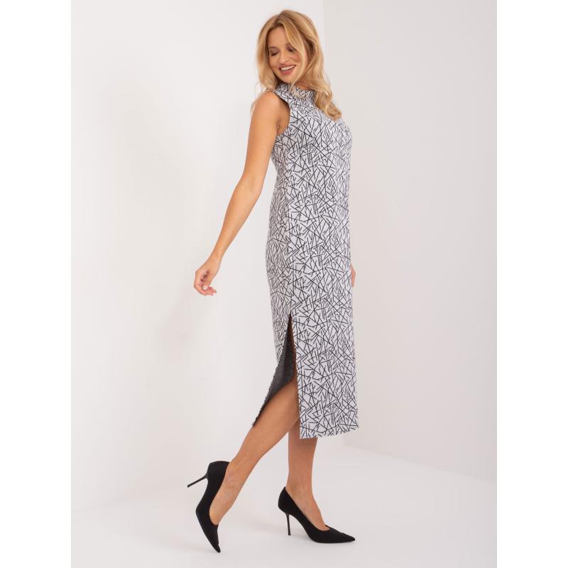 Dámsky opaskový blejzrový komplet ELLE svetlosivý