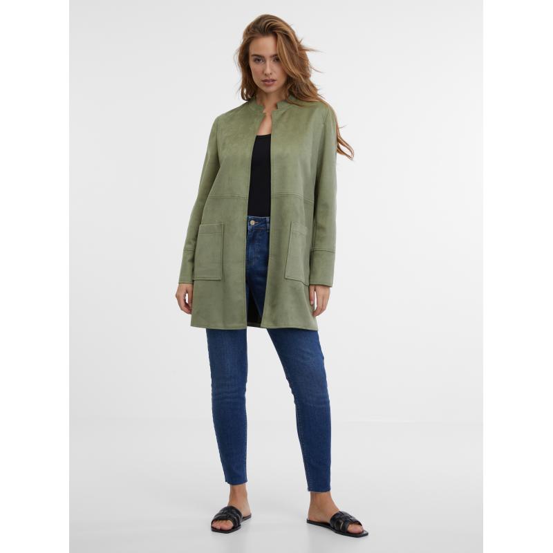 Khaki női könnyű kabát