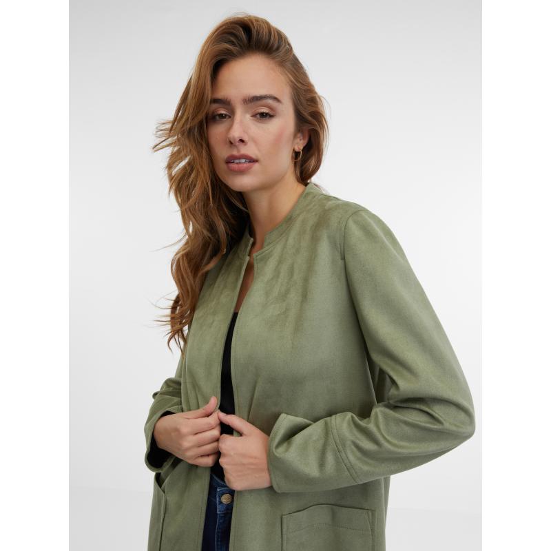 Khaki női könnyű kabát