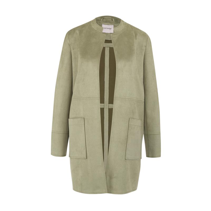 Khaki női könnyű kabát