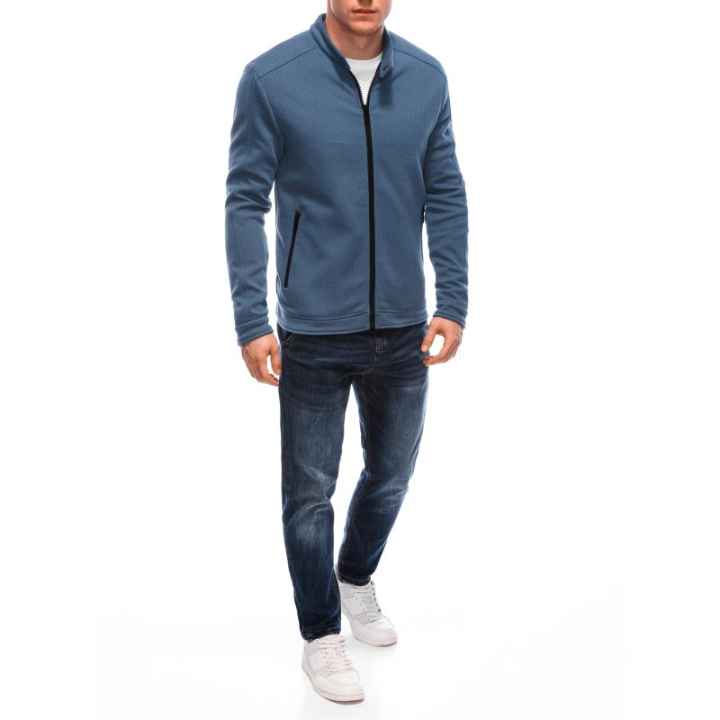 Pánská mezisezónní bunda C532 světle modrá