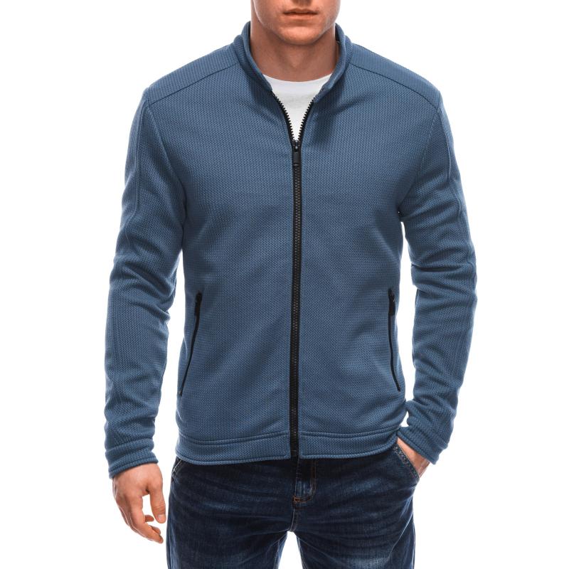 Pánská mezisezónní bunda C532 světle modrá