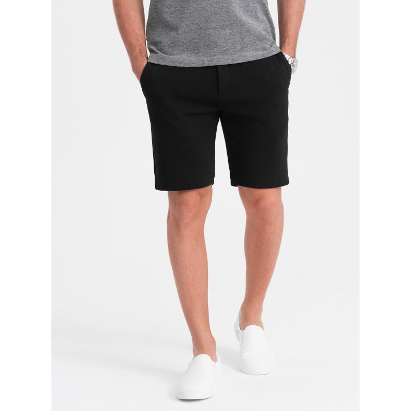 Pánské šortky SLIM FIT černé 