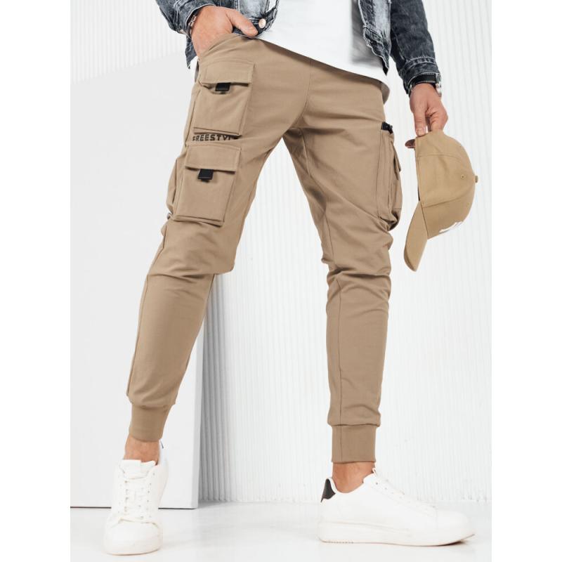 Pánske bojové nohavice VORES béžové