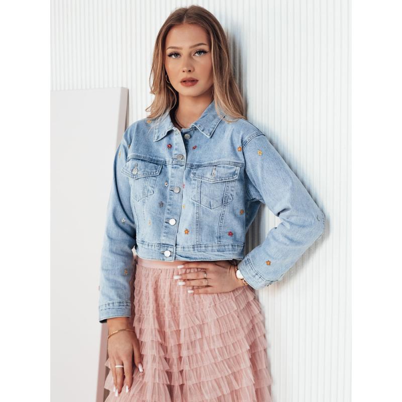Dámská džínová bunda FINSEI modrá