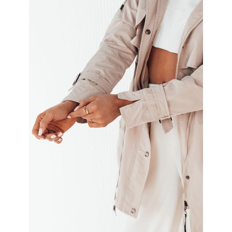 Női parka BRENS ekrü