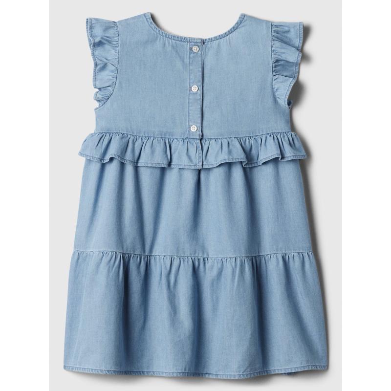 Detské šaty s volánmi