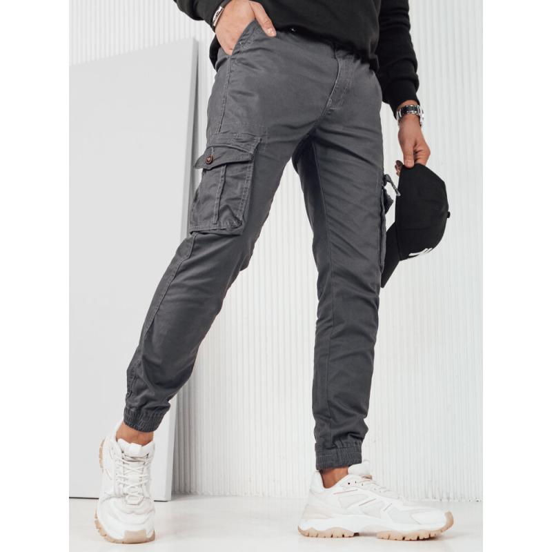 Pánské bojové kalhoty LES šedé