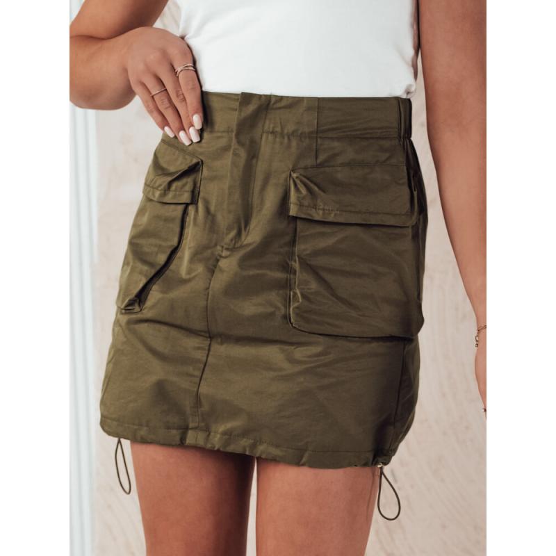 Női miniszoknya QUILLA zöld