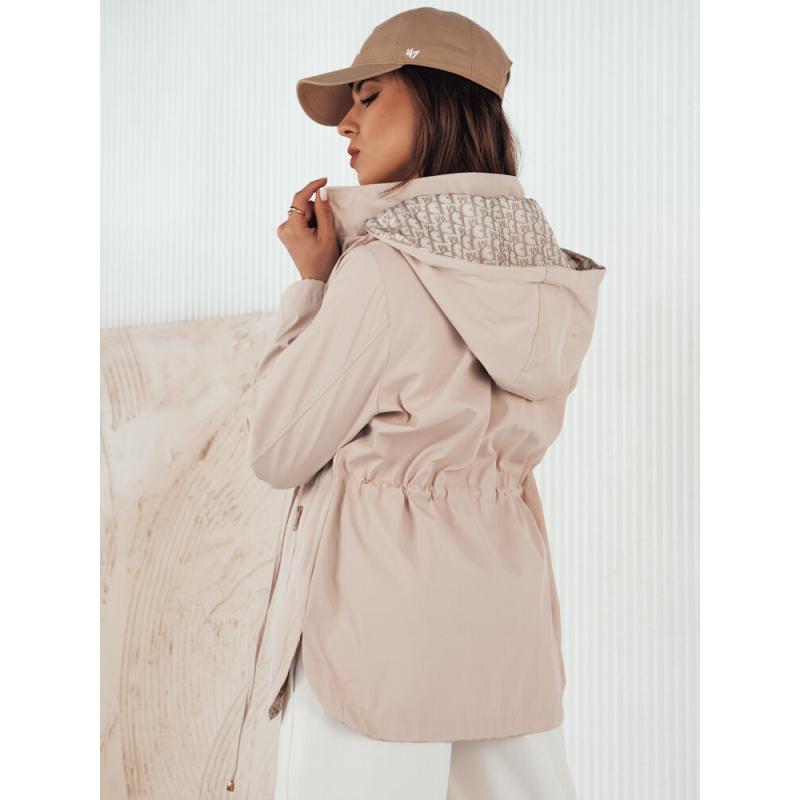 Dámska bunda parka BEGET béžová