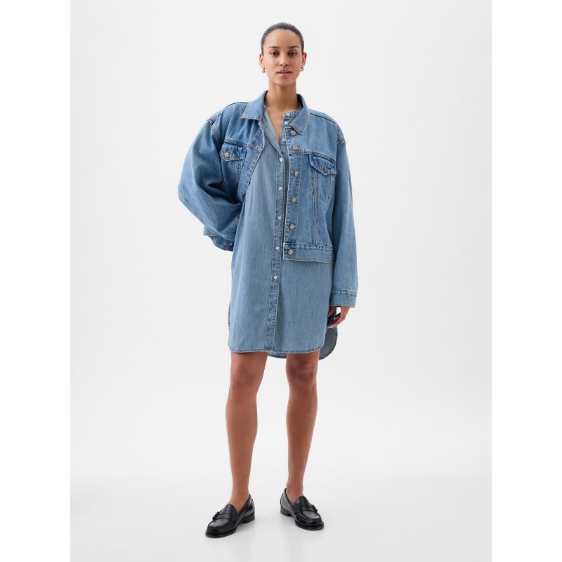 Džínsové mini šaty