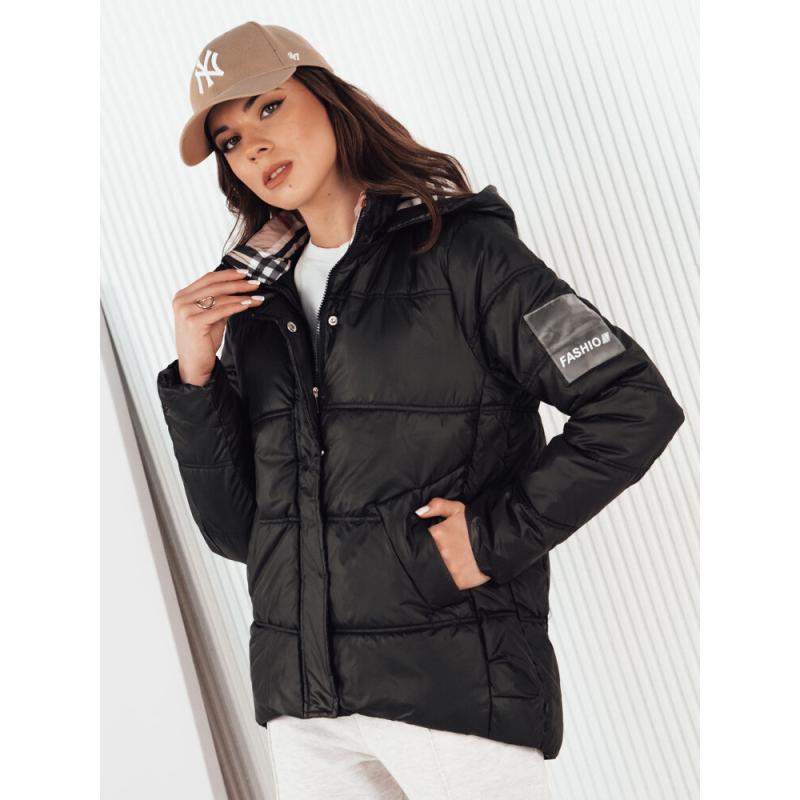 Dámska prešívaná bunda HIMES čierna