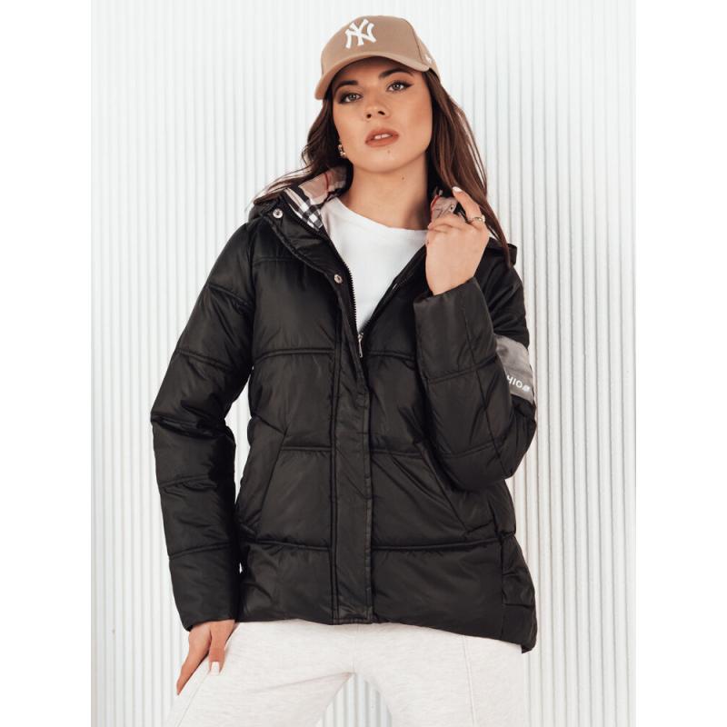 Dámska prešívaná bunda HIMES čierna