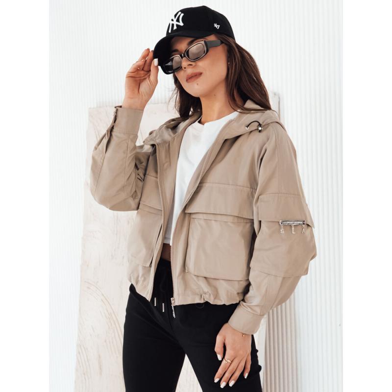 Dámska prechodná bunda BUNOL béžová