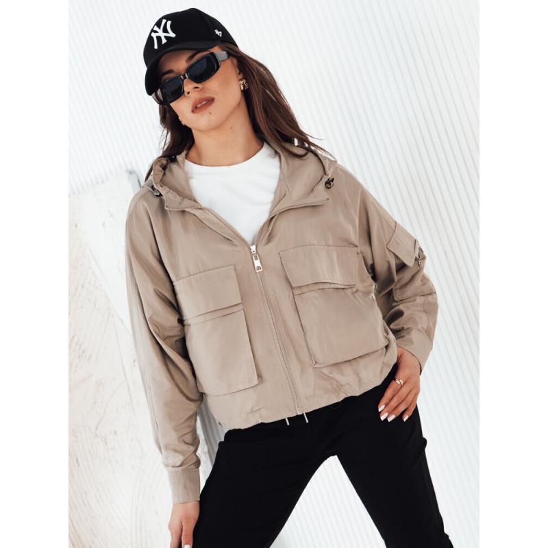 Dámska prechodná bunda BUNOL béžová