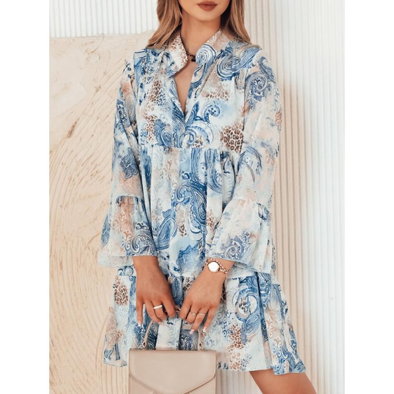 Dámské šaty PRINSA modré