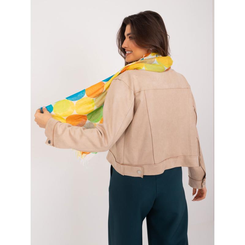 Női mintás sál XERA fehér