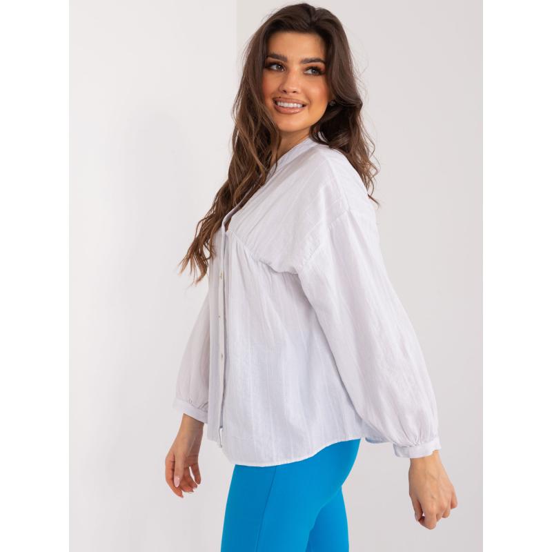 Dámská košile nadměrné velikosti BUTA bílá 