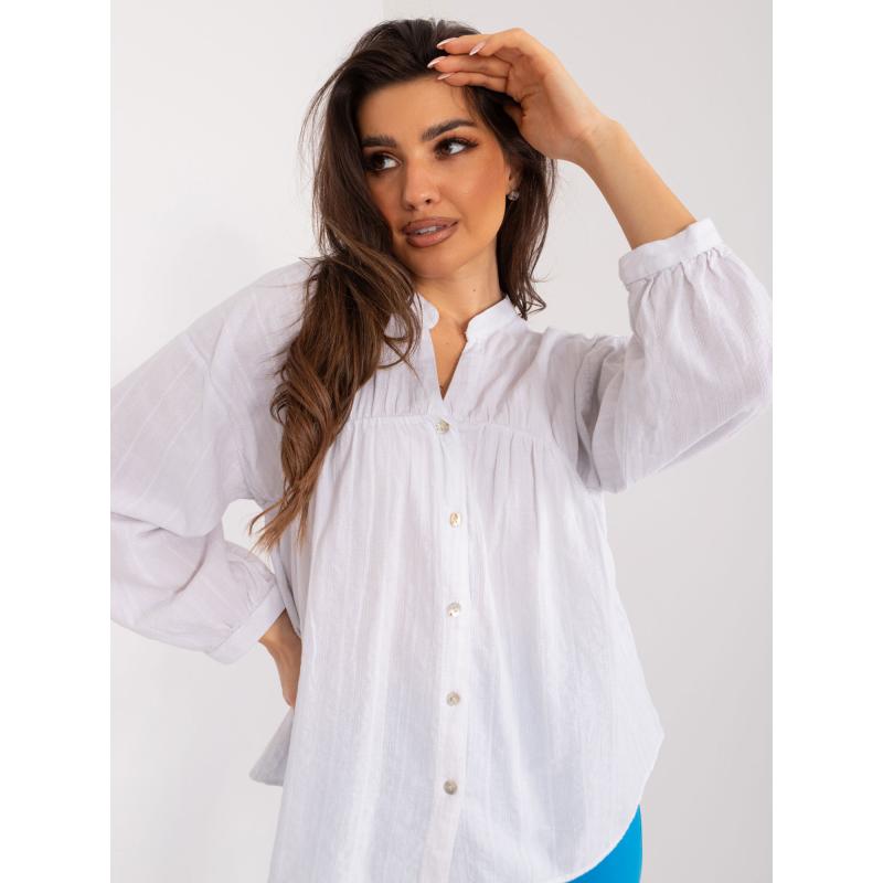 Dámská košile nadměrné velikosti BUTA bílá 